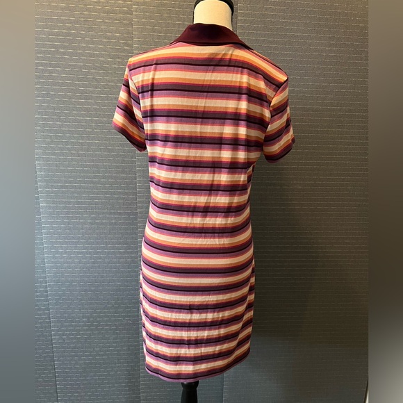 Wild Fable Striped Collared Mini Dress - Picture 2 of 9